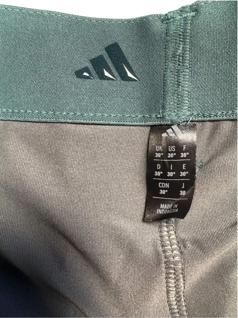 NWT New Adidas Ultimate 365 Golf Pull On Shorts In Preloved Teal Size 30''